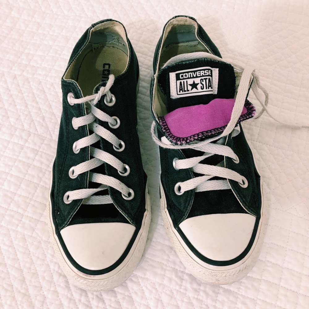Black Multi-Color Converse
